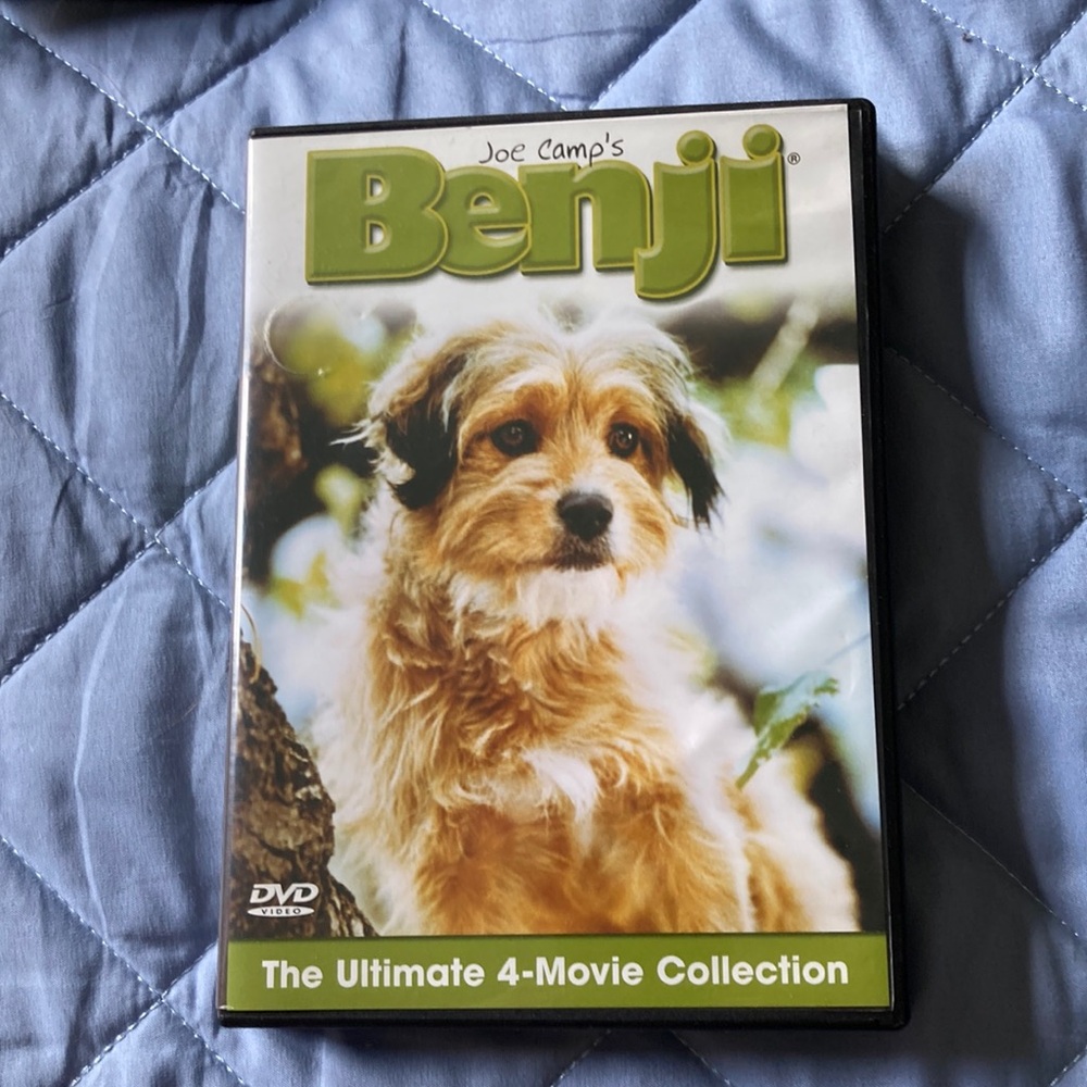 3/$12 Benji Ultimate 4 Movie collection DVD